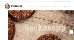 Desktop Screenshot of beckesepp.de